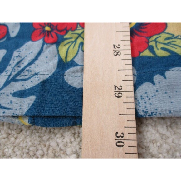 Disney Parks Shirt Mens Large Mickey Mouse Pluto Surfing Tiki Hawaiian Aloha - Picture 9 of 11